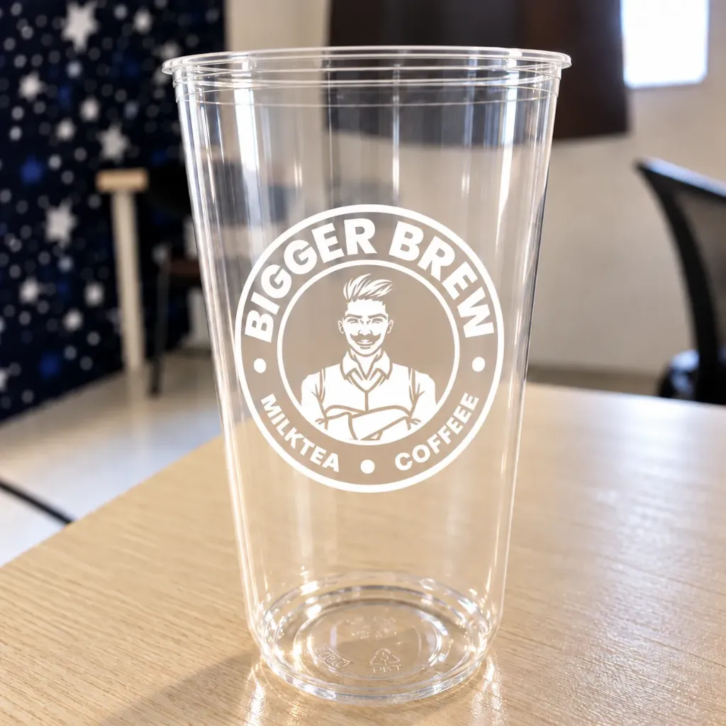 [CUPUC22BB100P] 22 oz Plastic Cup for Bigger Brew (100 pcs)