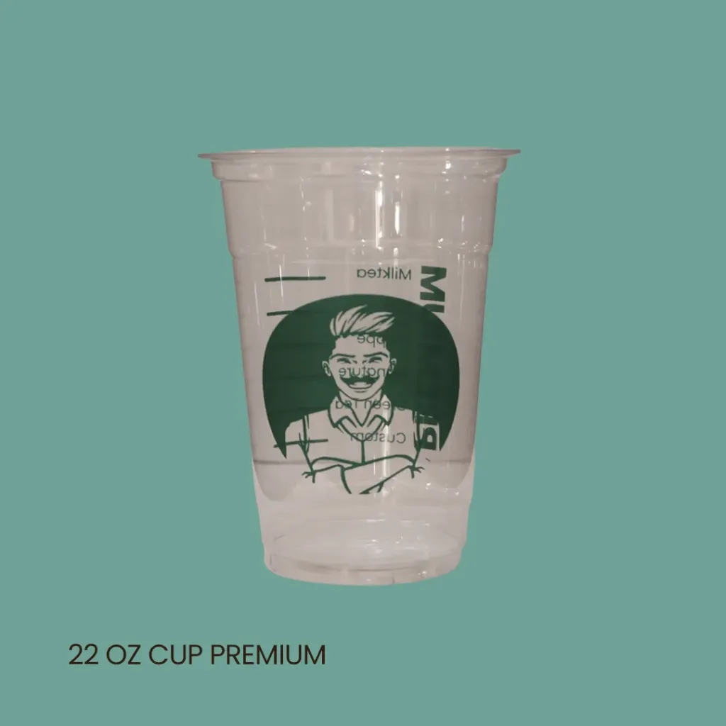 [CUPPC22BP100P] 22 Oz Plastic Cup for PREMIUM (100 pcs) 