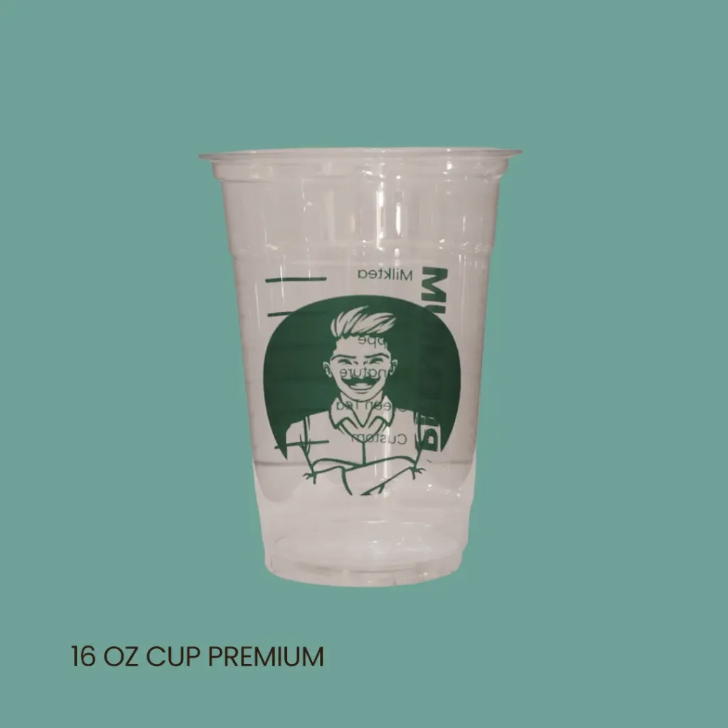 [CUPPC16BP100P] 16 oz Plastic Cup for PREMIUM (100 pcs)