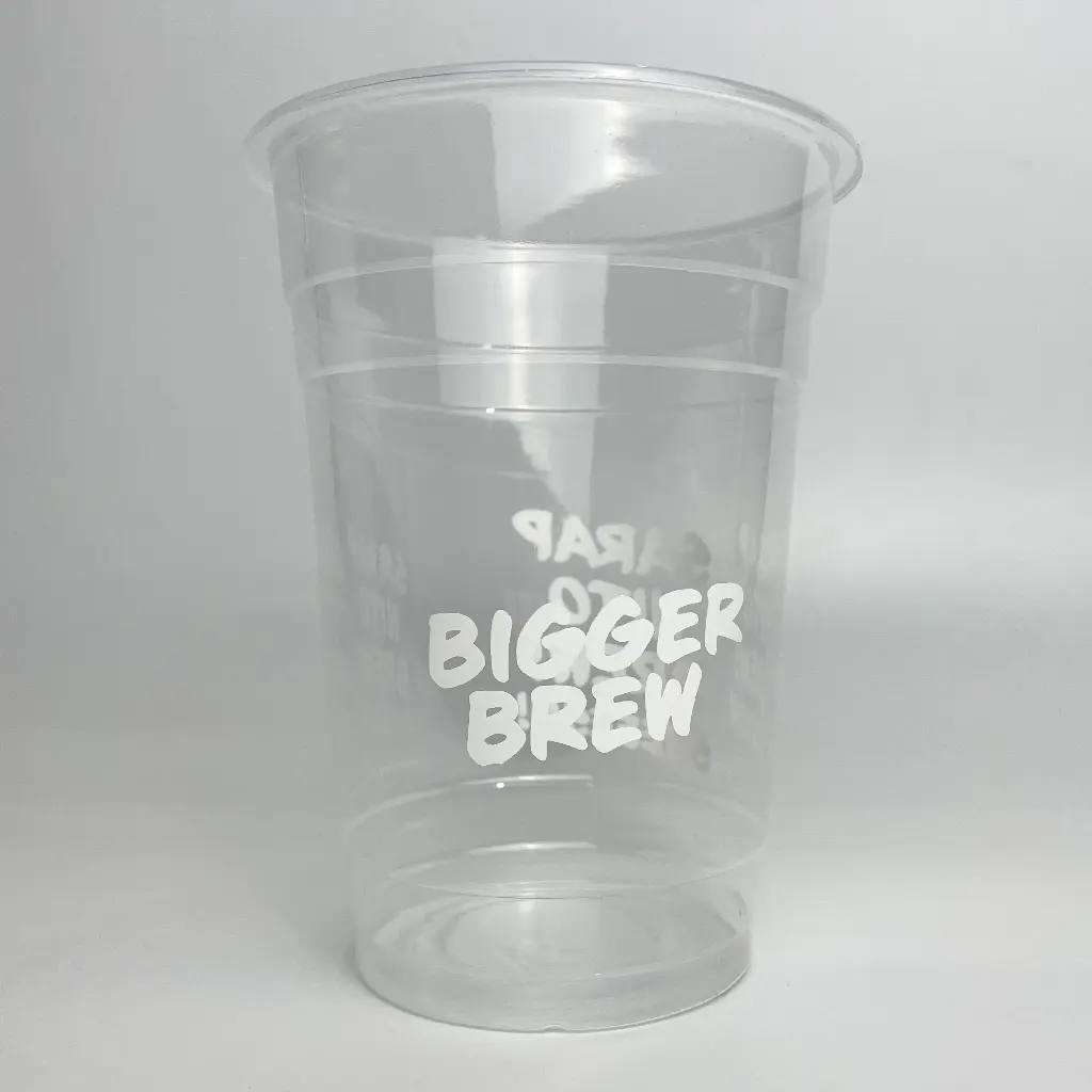 [CUPFC1LBB100P] 1 Liter Fat Cup with Lid for Bigger Brew (100pcs)
